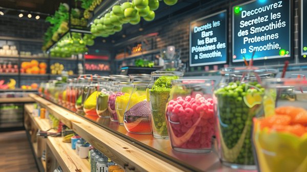 Découvrez les secrets des smoothies protéinés dans les bars à smoothie